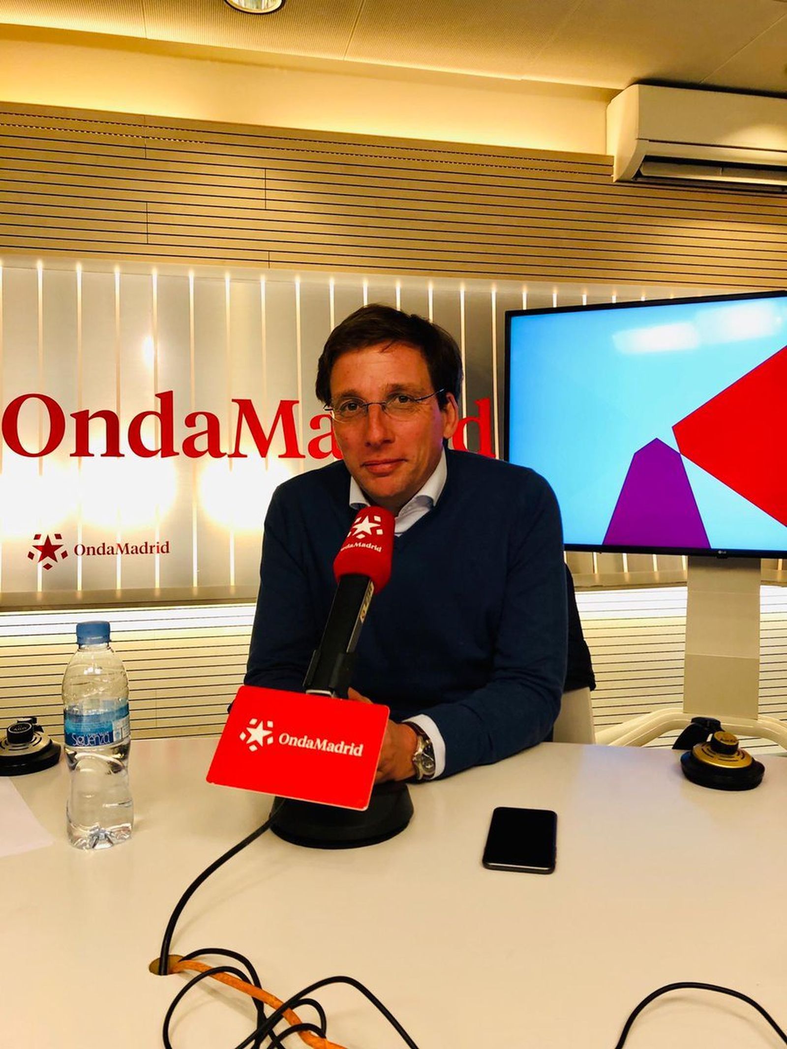 José Luis Martínez Almeida, candidato del PP a la alcaldía de Madrid.
