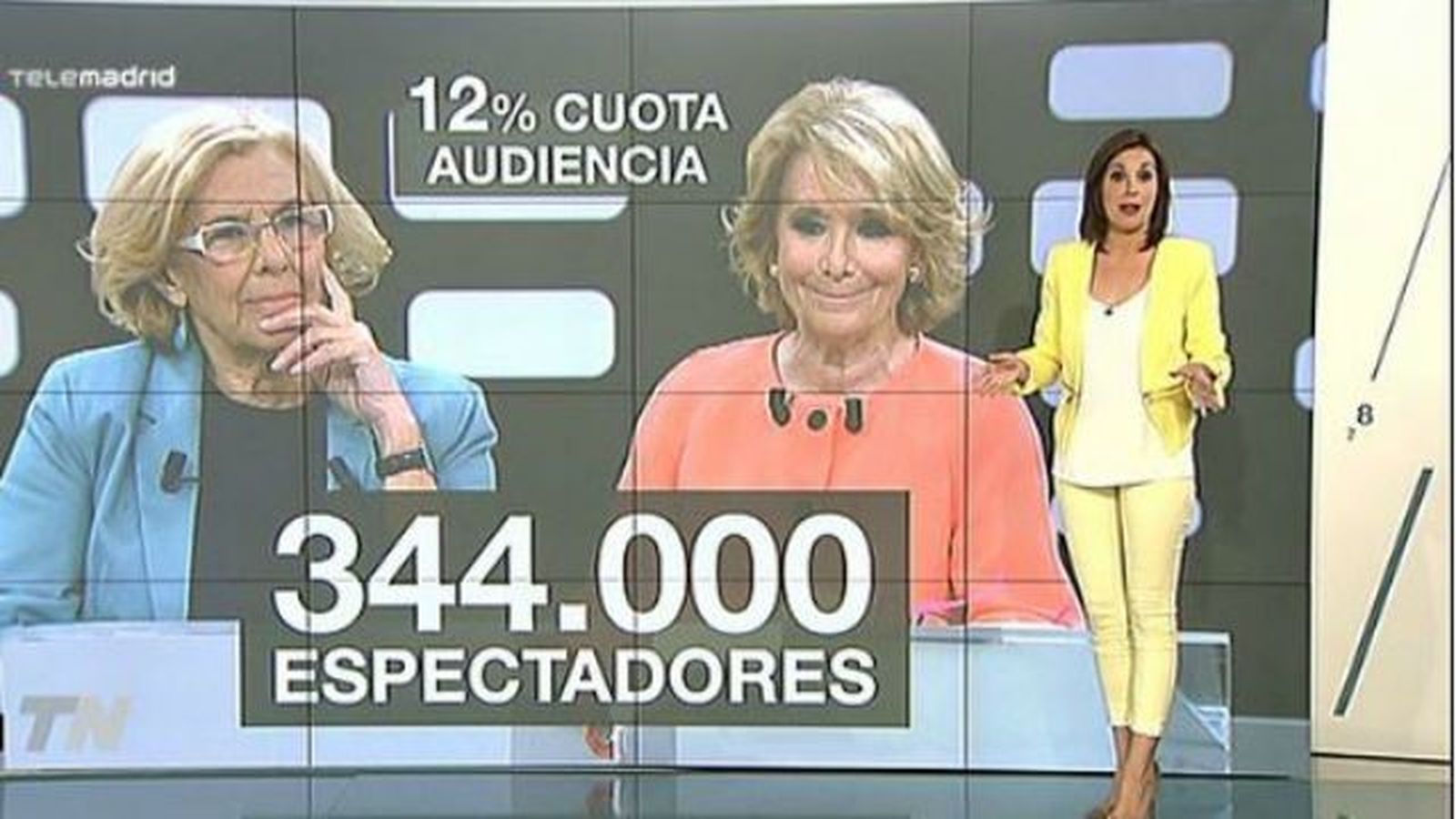 Éxito de audiencia de los debates de los candidatos al Ayuntamiento, en Telemadrid