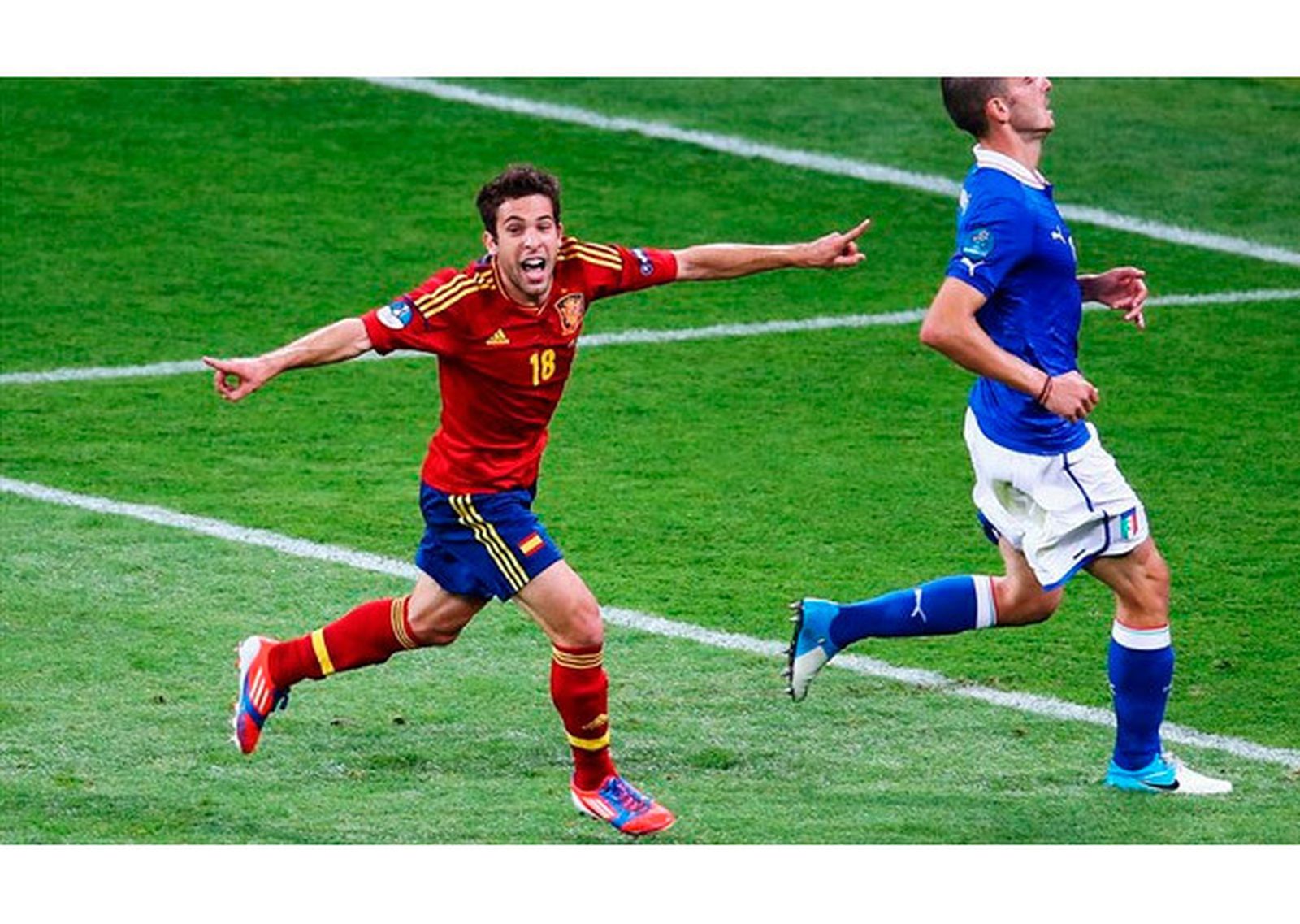 Jordi Alba: 2-0 a la buchaca