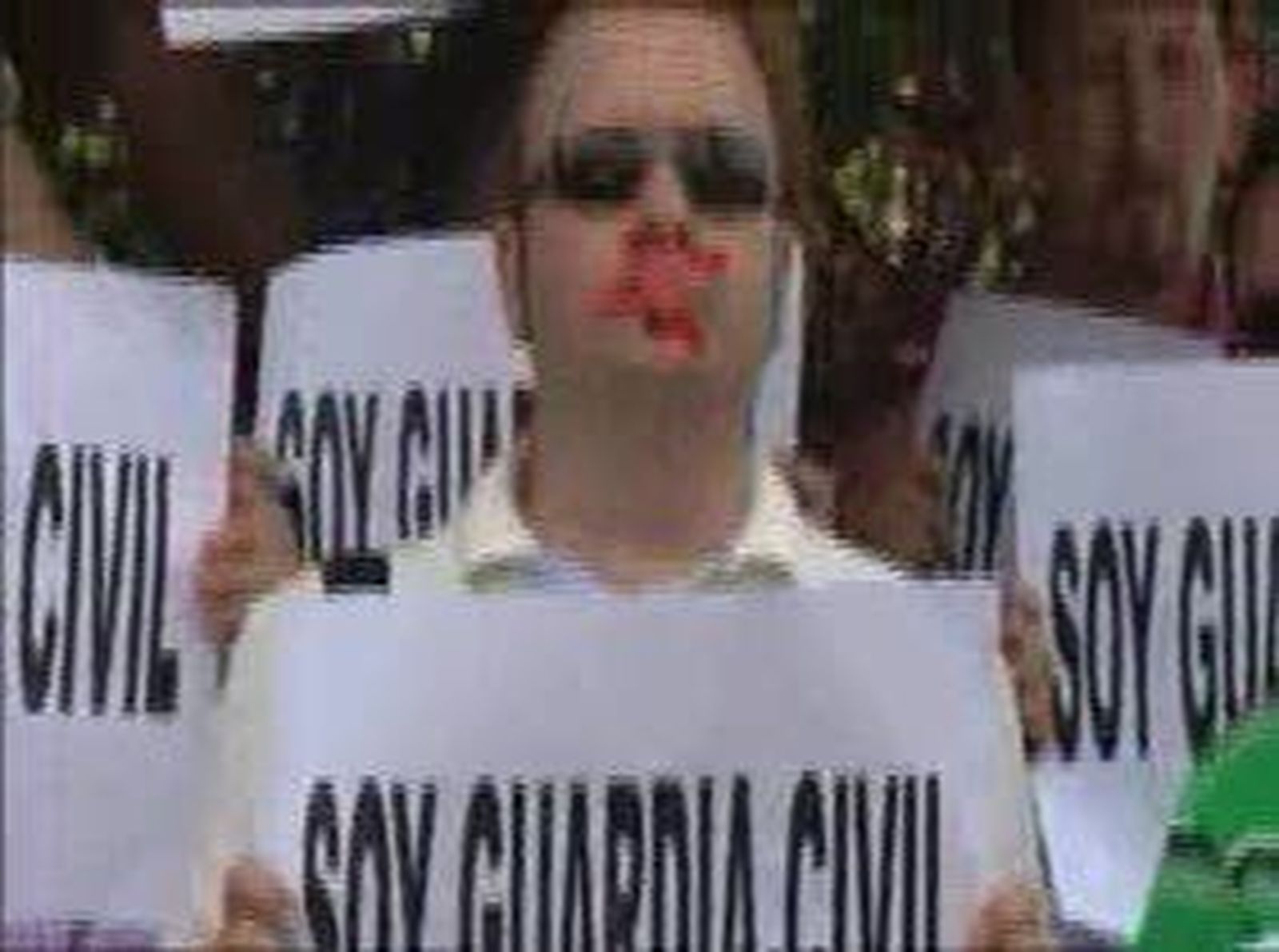 Protesta de Guardias Civiles