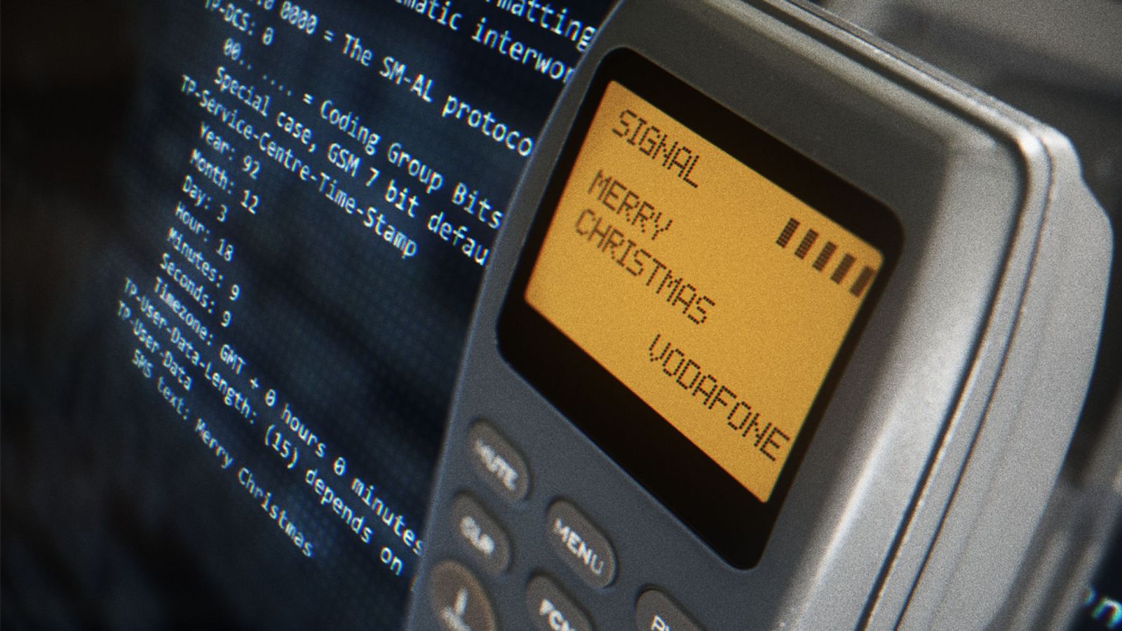 El primer SMS de la historia