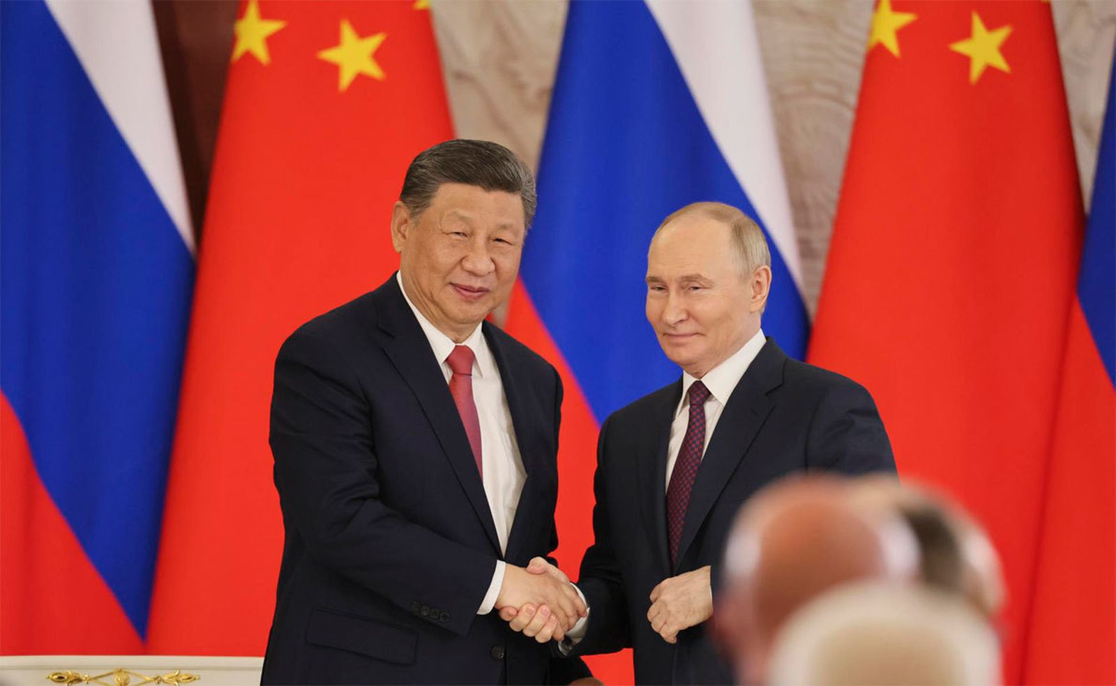 Xi Jinping y Vladímir Putin