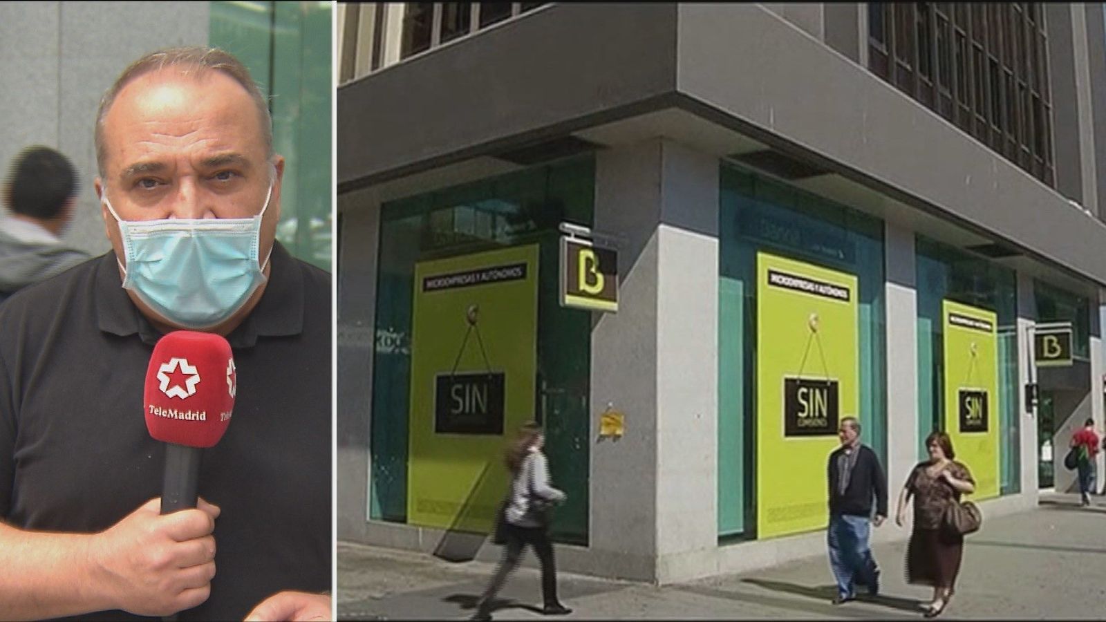 En peligro 8.000 puestos de trabajo, la mayoría de ellos en Madrid, tras la fusión de Bankia y Caixabank