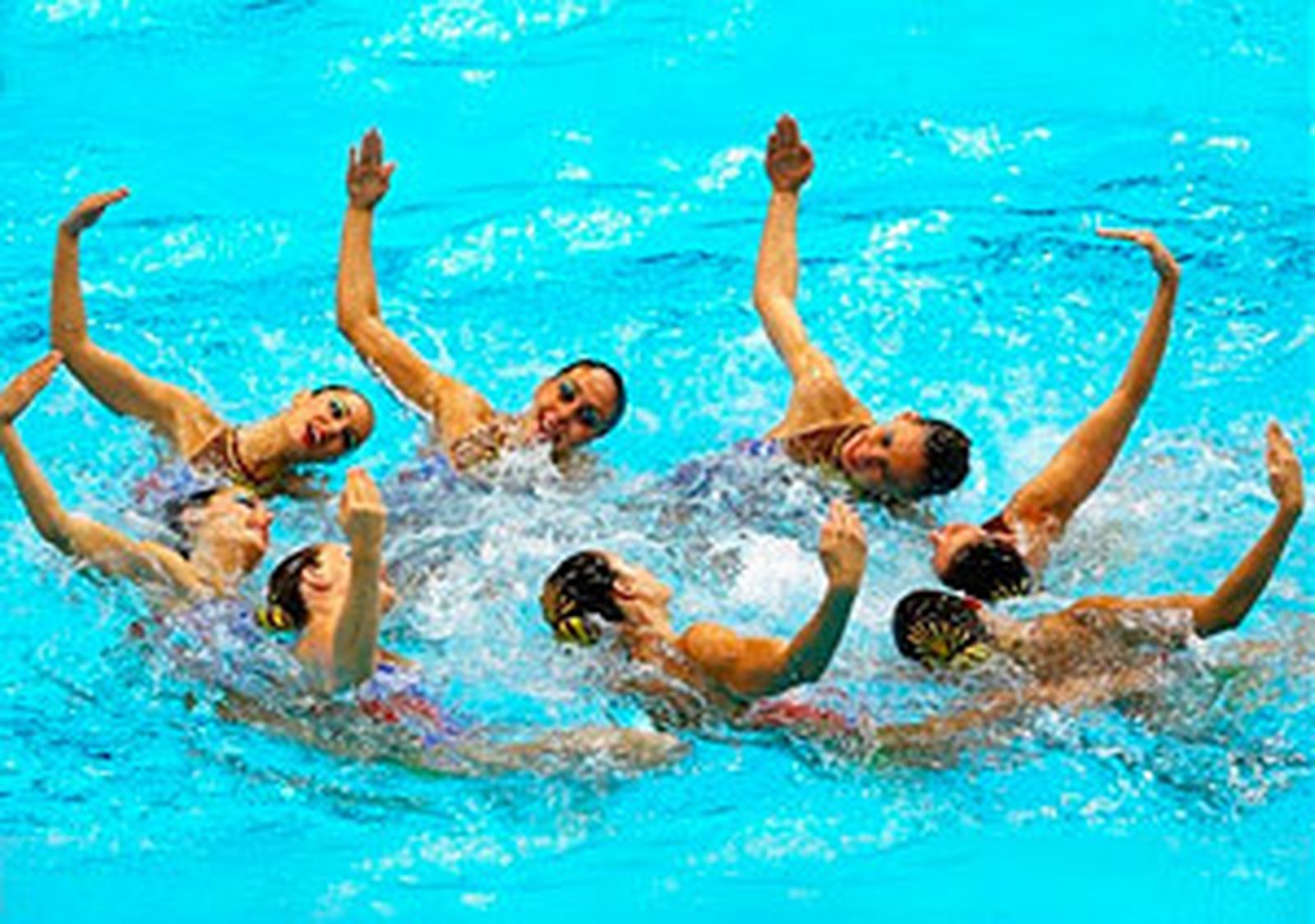 Equipo español natación sincronizada Juegos Olímpicos Londres 2012