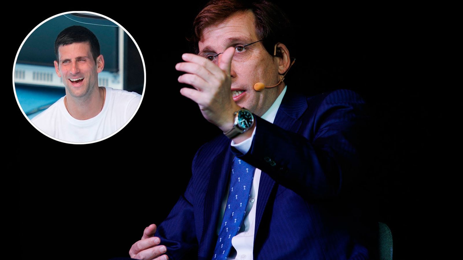 José Luis Martínez-Almeida, salpicado por la polémica del antivacunas Djokovic