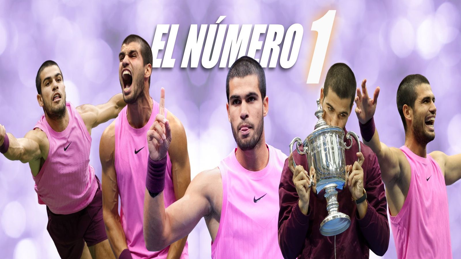 Carlos Alcaraz, el Dios del planeta tenis