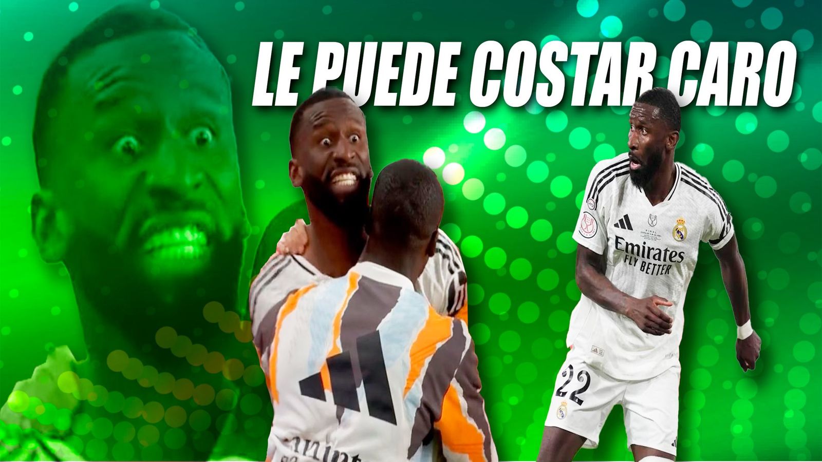 A Rudiger le puede salir caro