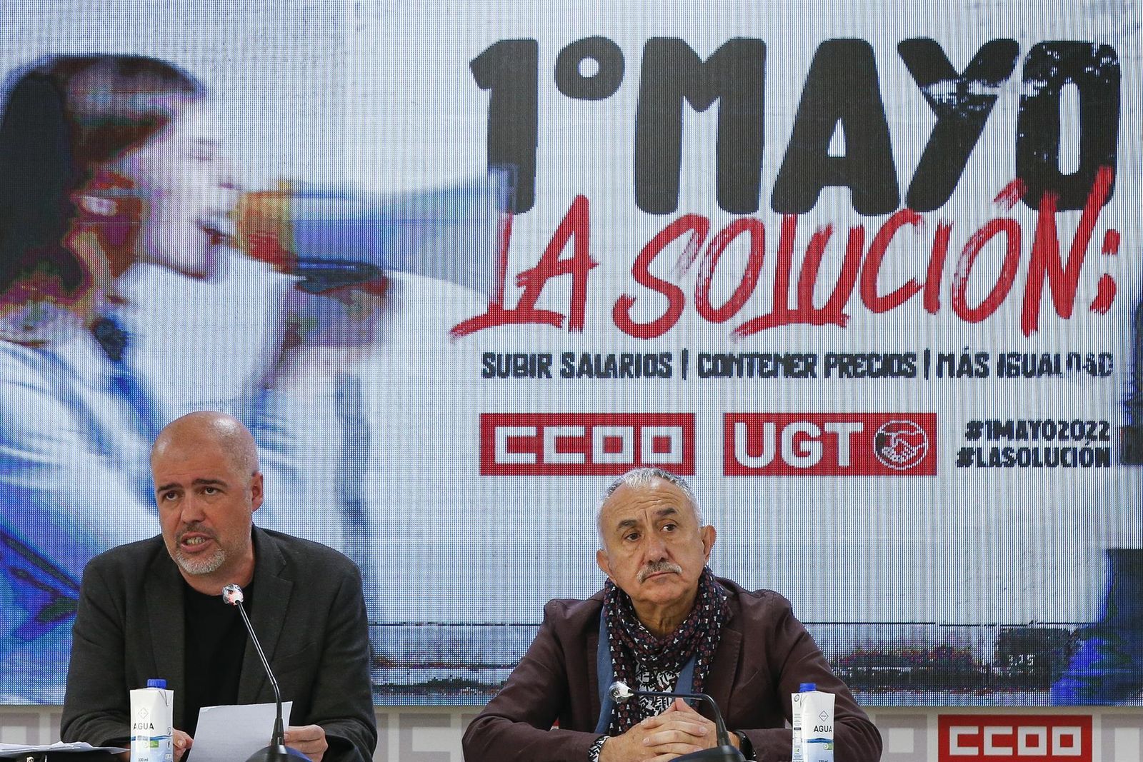 UGT y CCOO presentan los actos de celebración del Primero de Mayo