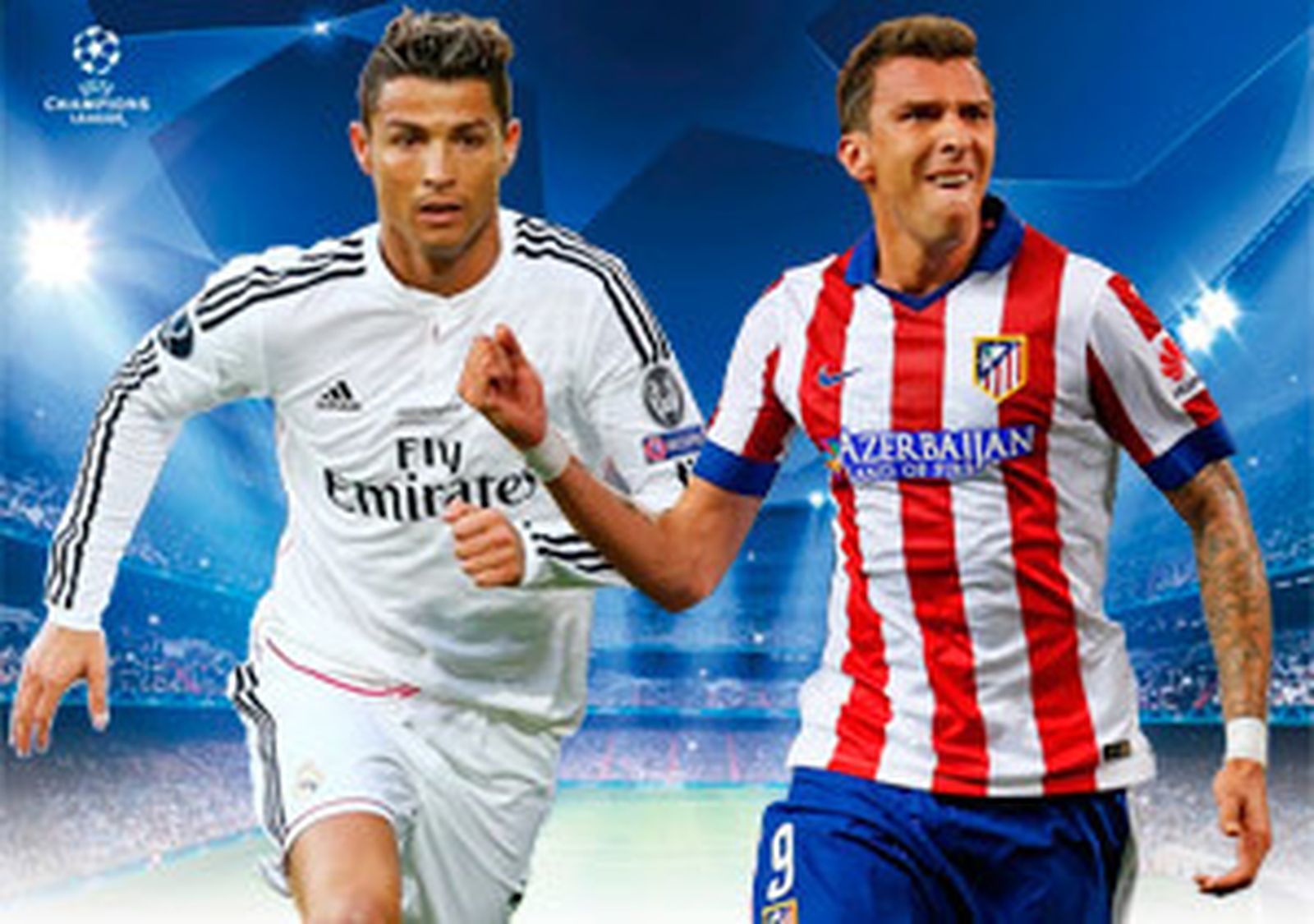 Cristiano Ronaldo y Mario Mandzukic, protagonistas de la Champions League 2014 - 2015