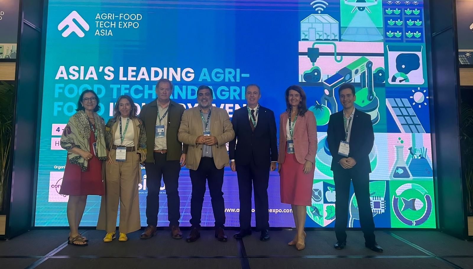 Delegación de la Comunidad de Madrid en la feria agroalimentaria de Singapur 2025