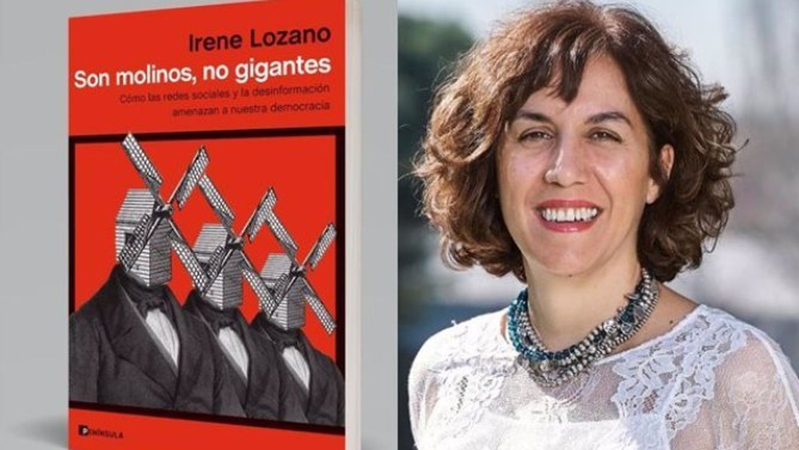 Irene Lozano publica el libro 'Son molinos, no gigantes'