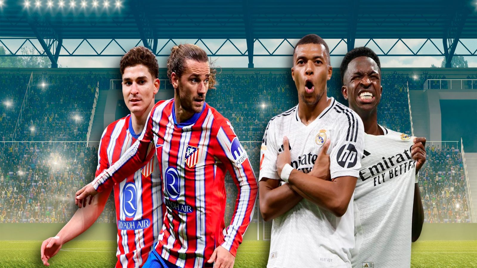 Julián Alvarez desafía a Mbappé y el pleno del Real Madrid
