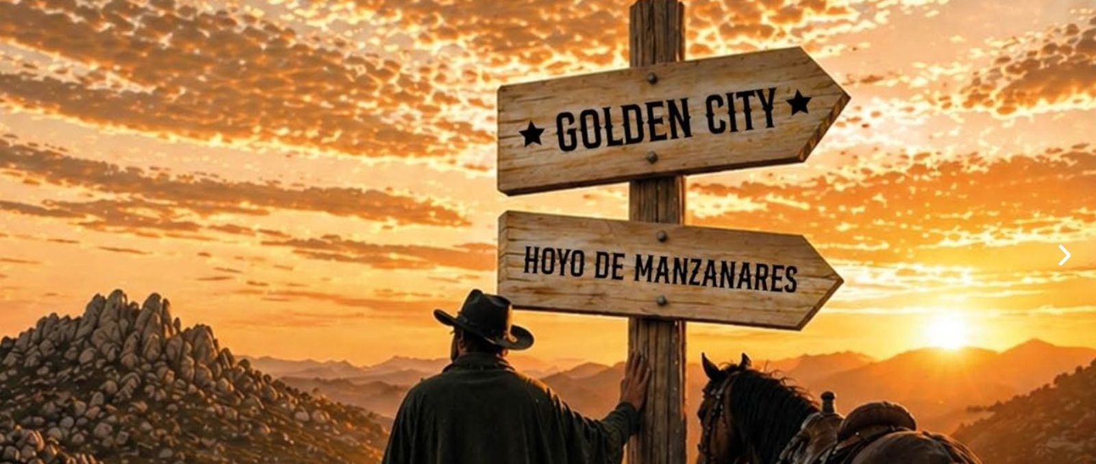 Imagen promocional del proyecto 'Hoyo de Manzanares, un pueblo de película'