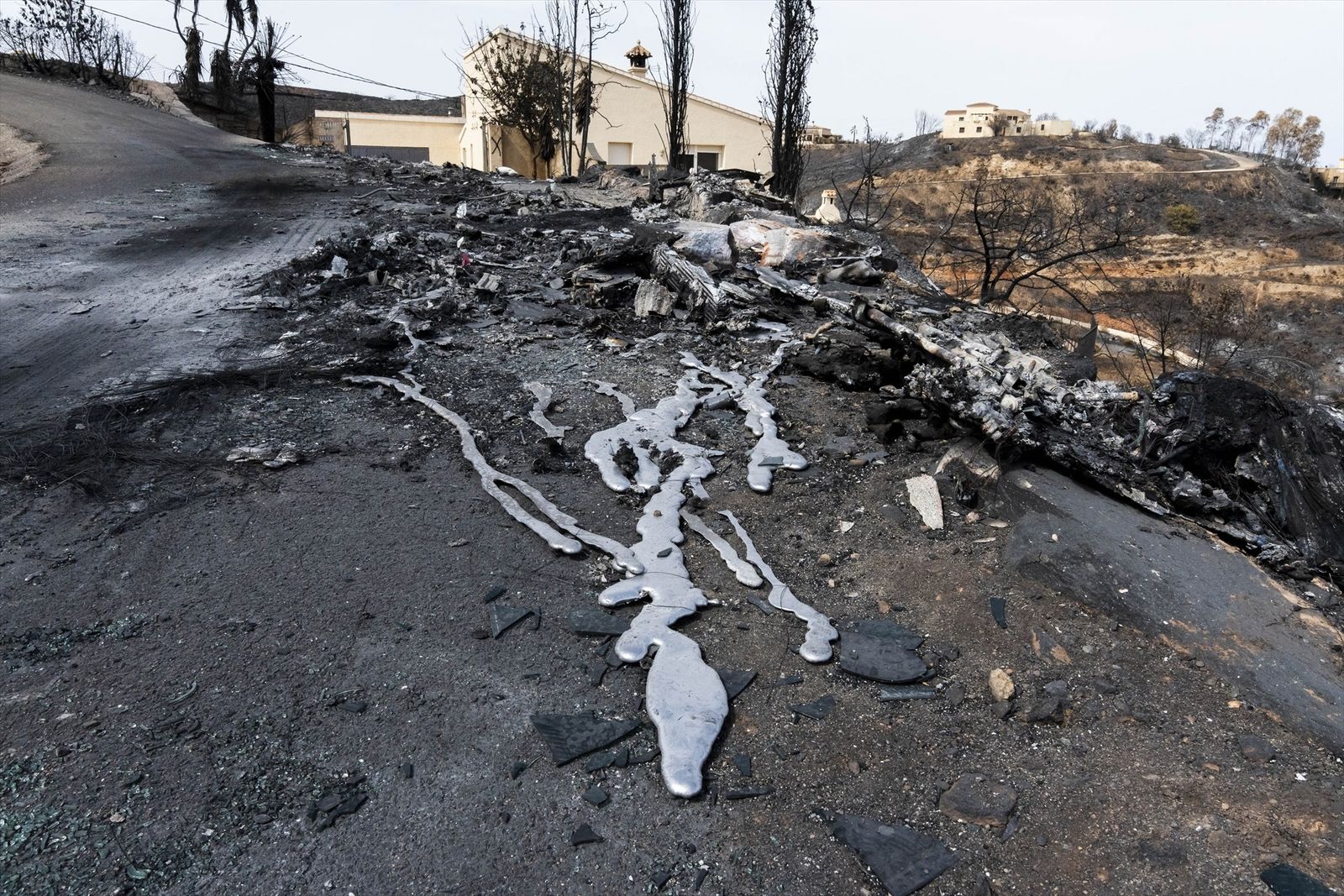 Incendio de Los Gallardos en Almería