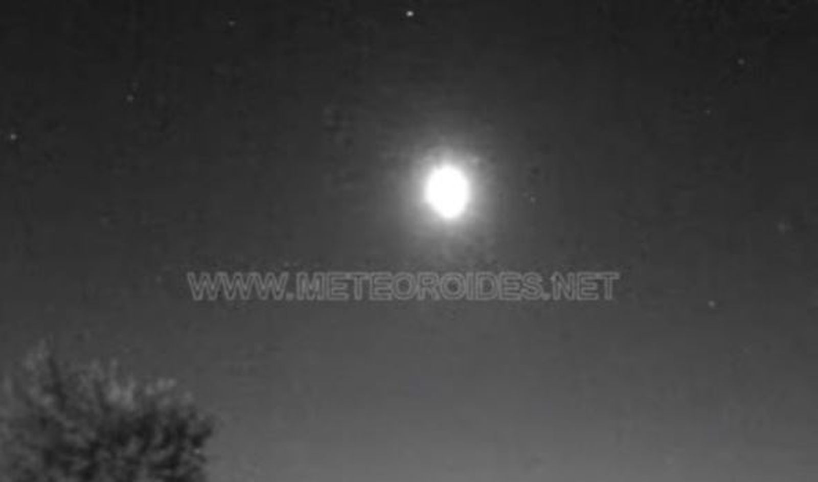 Una bola de fuego visible en Madrid, provocada por una roca procedente de un asteroide