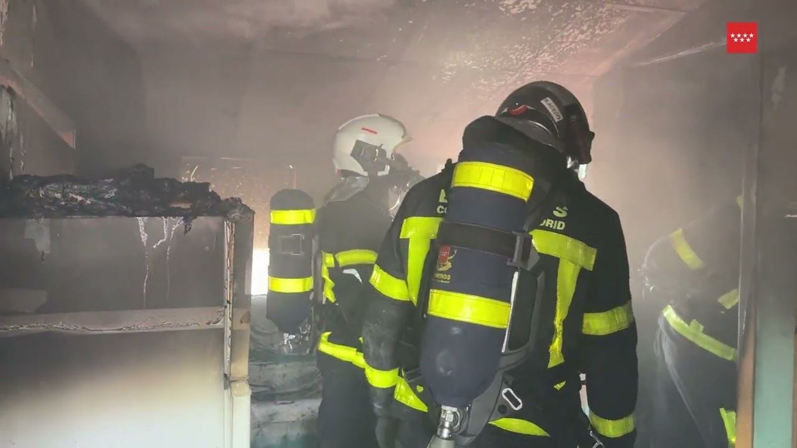 Extinguido un incendio en un restaurante de Leganés
