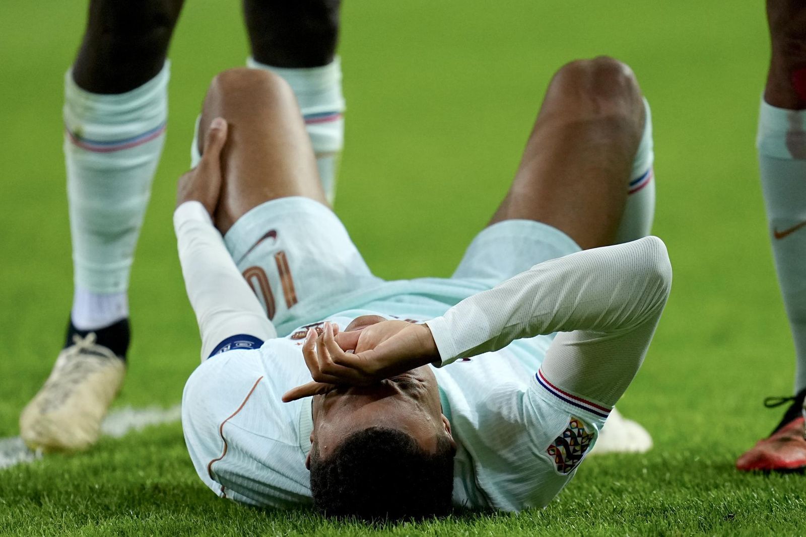 Mbappé, lesionado
