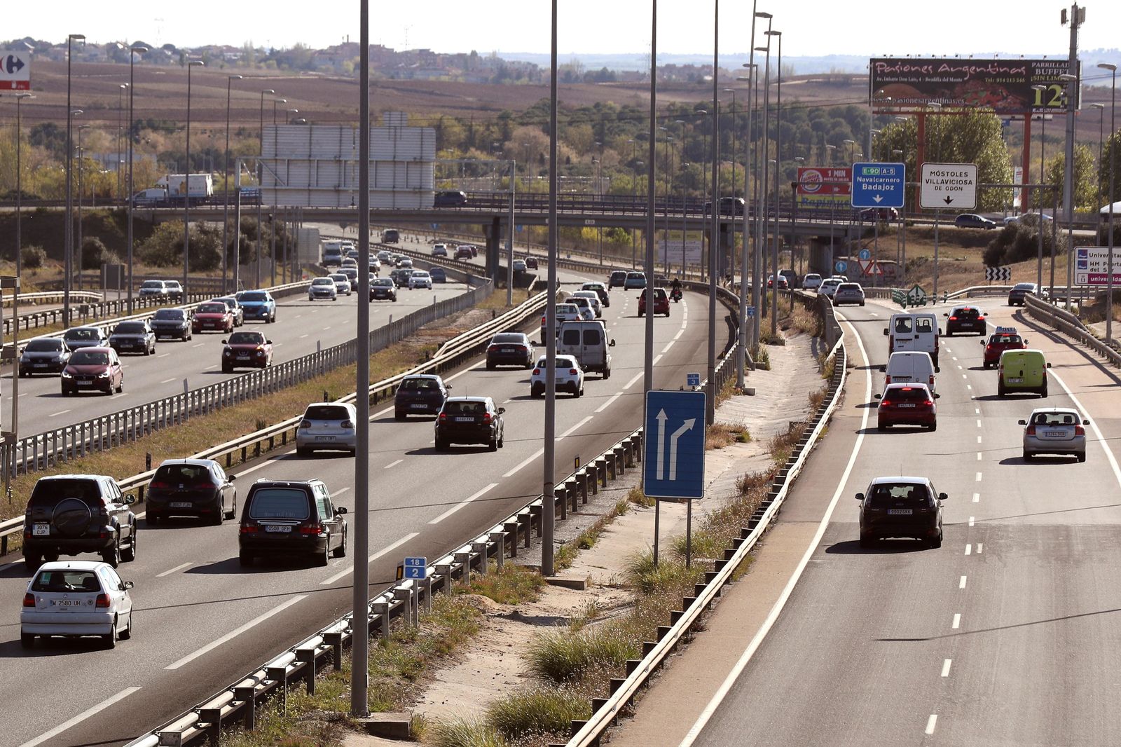Controles de velocidad para el puente de Agosto