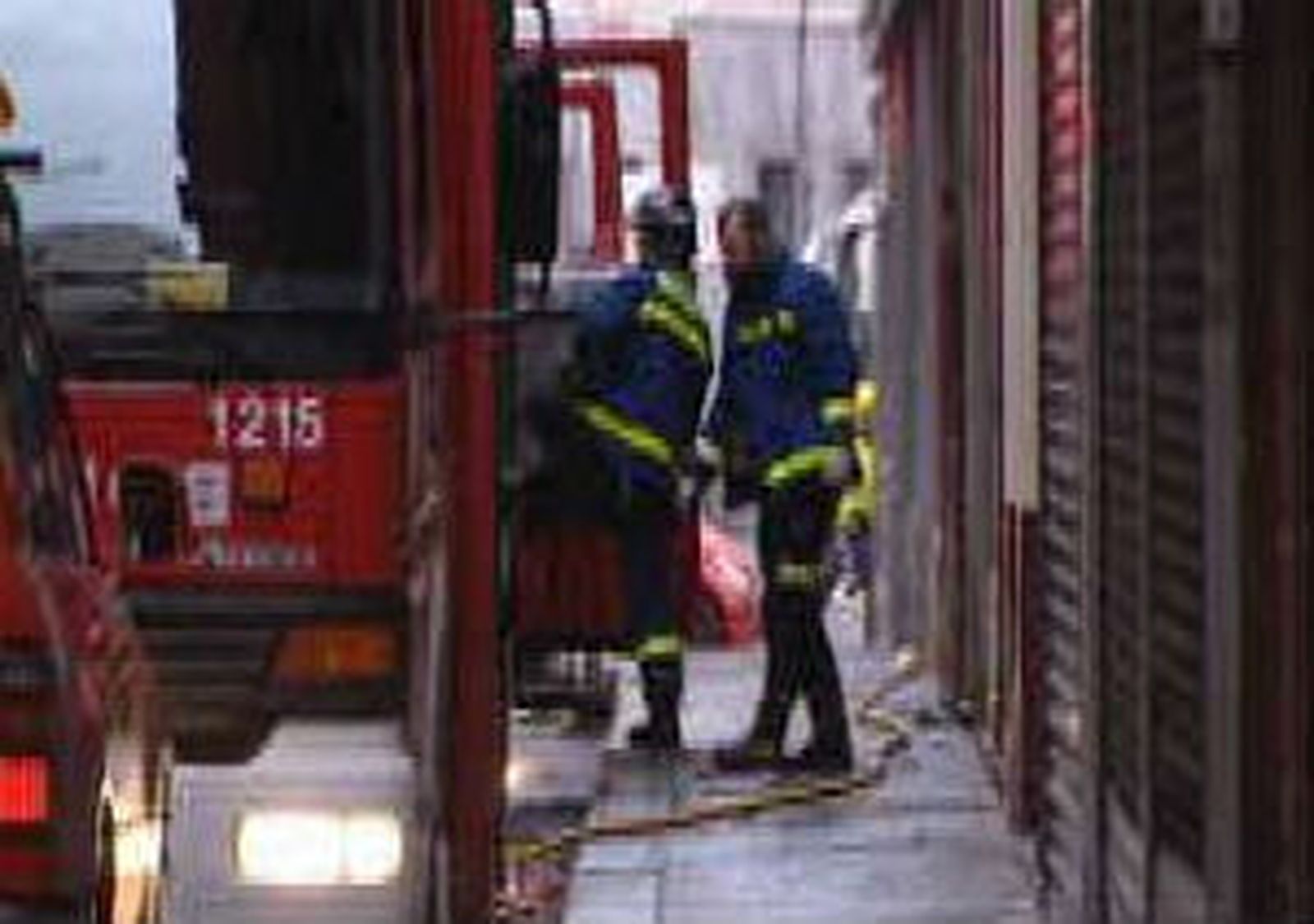 Incendio calle Silva