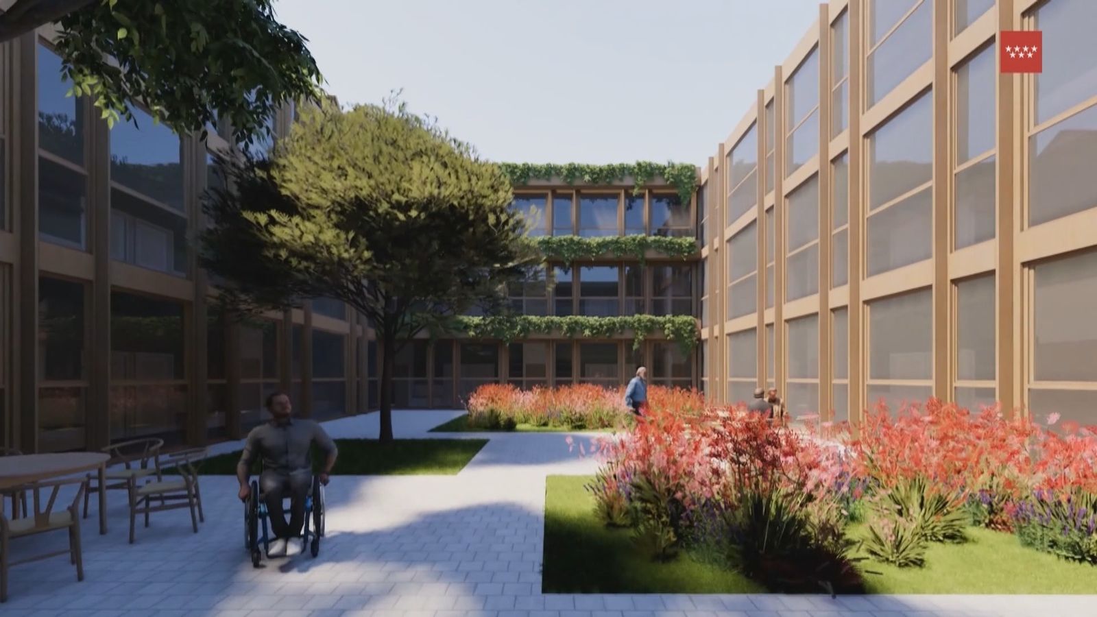Nueva residencia para mayores y discapacitados en Las Rosas
