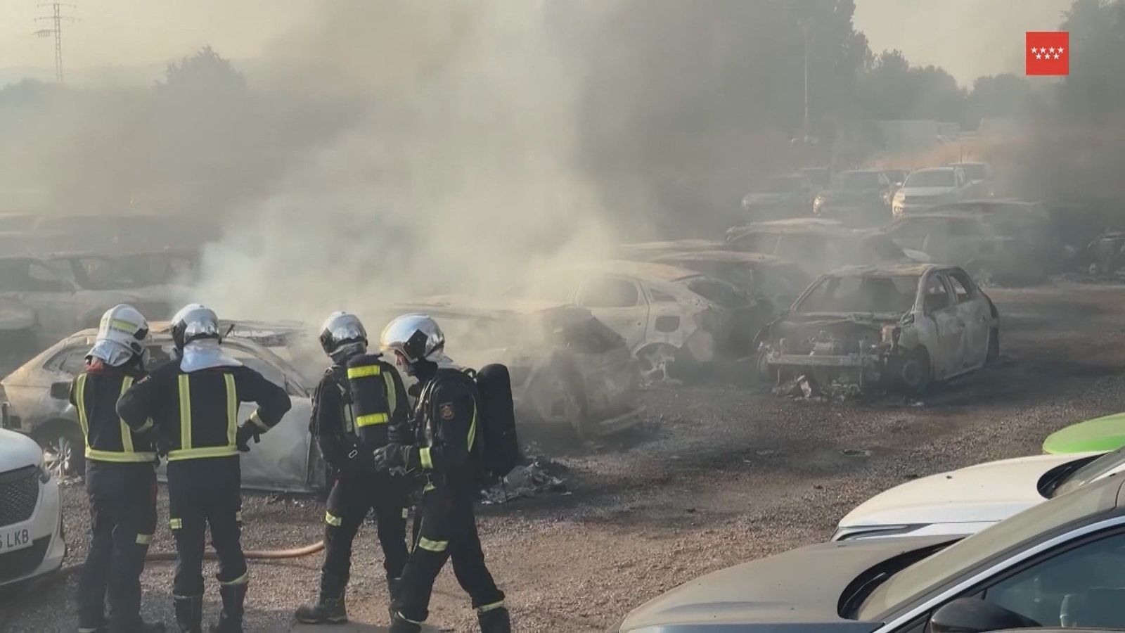 "Tenía que pasar": vecinos de Algete alertaron en 2021 del riesgo de incendio en las campas de coches