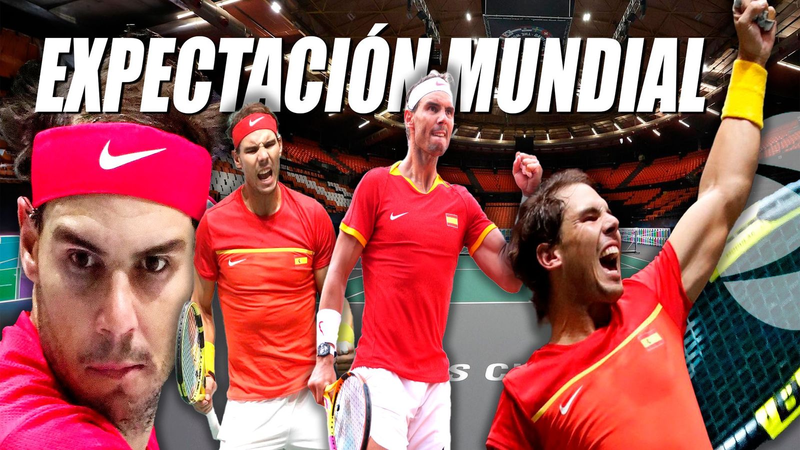 Locura por ver la despedida de Rafa Nadal en Málaga