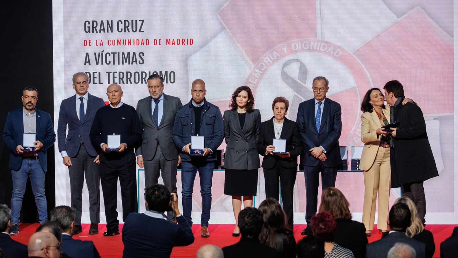 Reconocimiento en Madrid a las víctimas del terrorismo