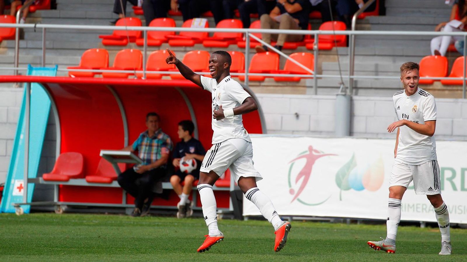 Vinicius ya brilla con el Castilla