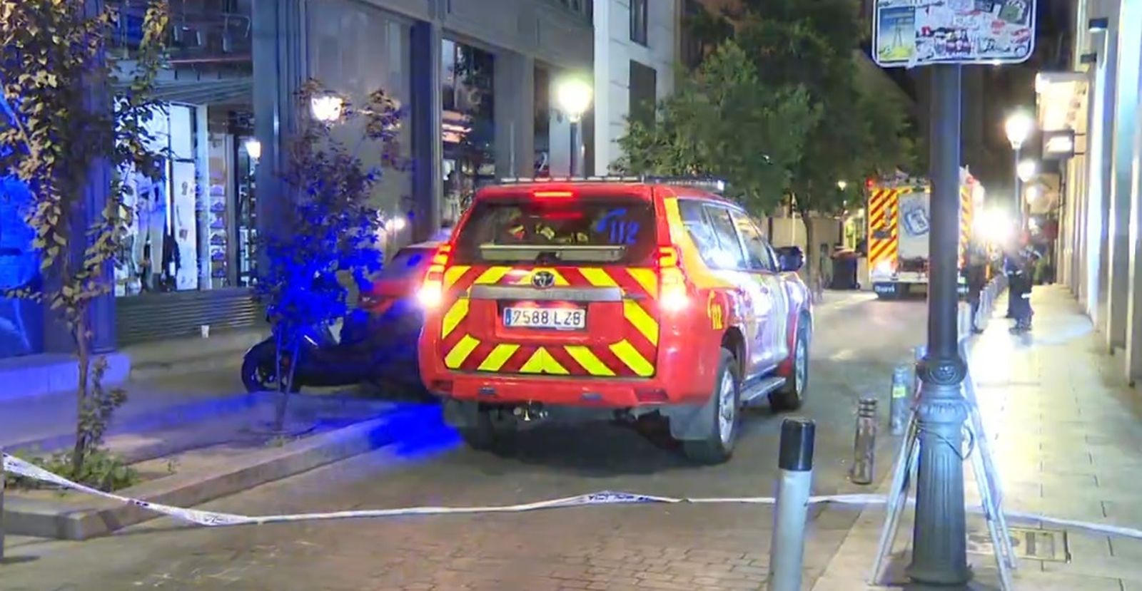 Incendio en un restaurante de Gran Vía que deja cinco heridos