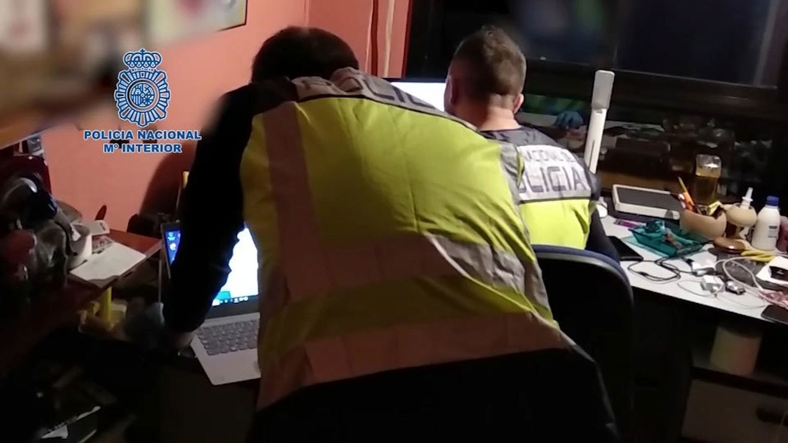 Agentes de la Policía Nacional
