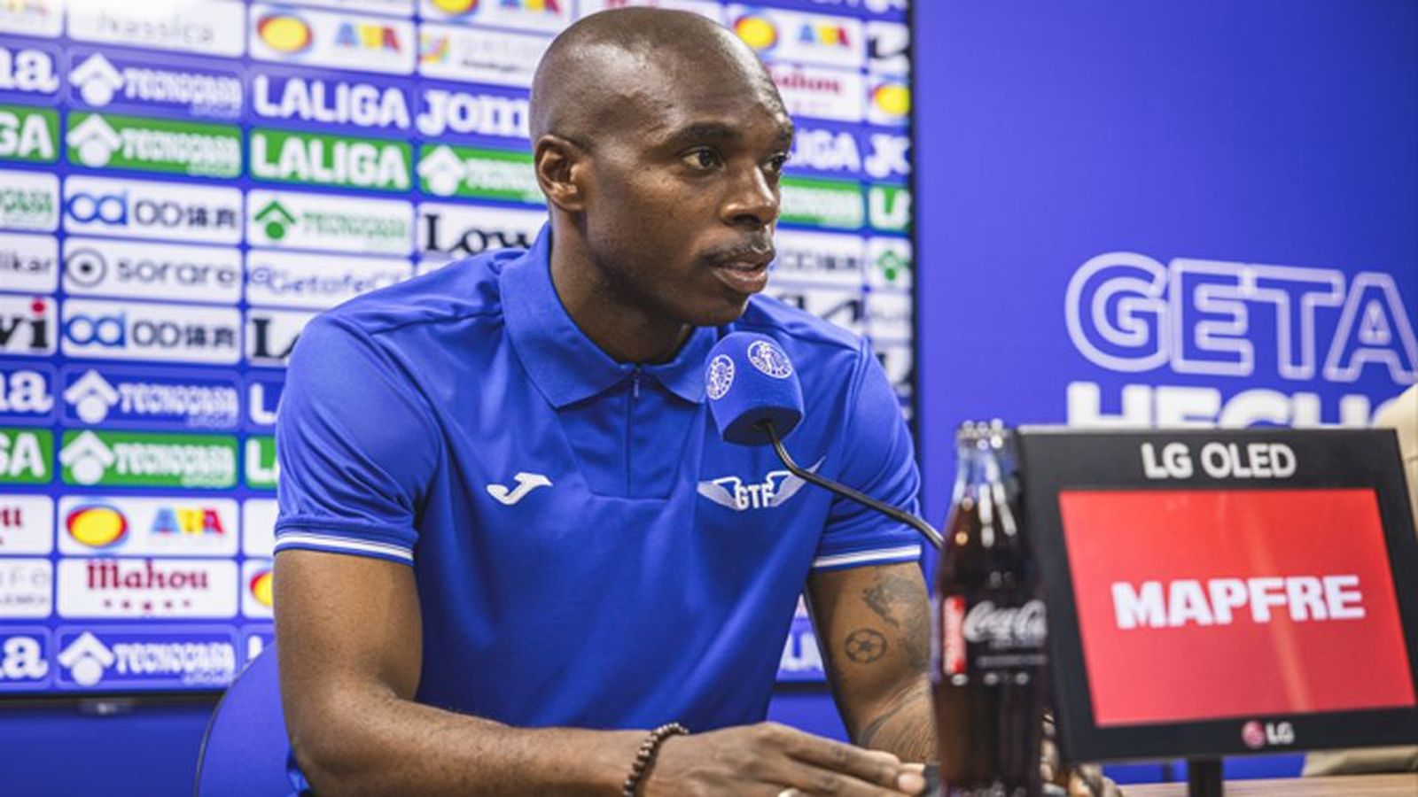Nyom: "Vengo al Getafe a aportar mi experiencia y mi manera de competir"