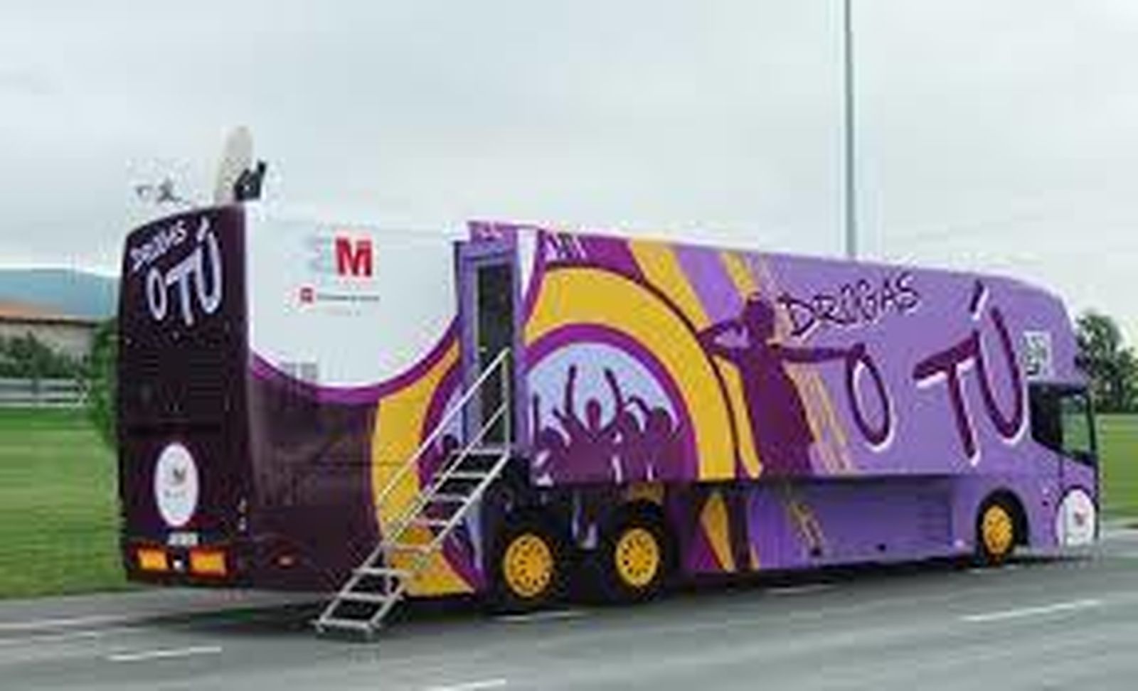 Autobús 'Drogas o tú'