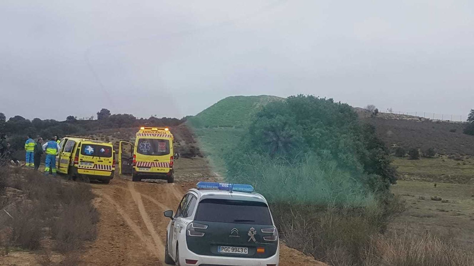 Muere un hombre atropellado en una prueba de motocross en Sevilla la Nueva