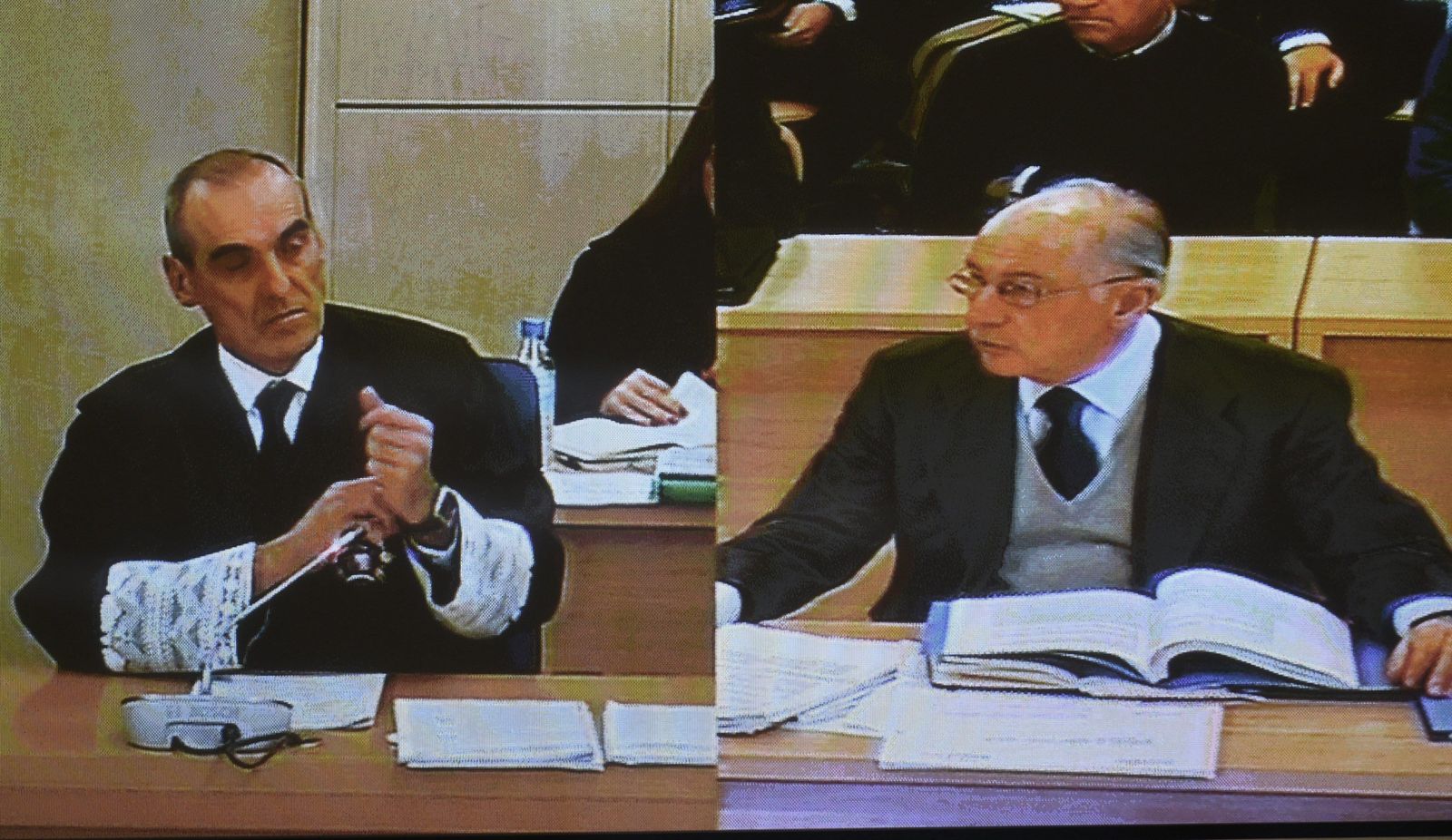 Rato carga contra De Guindos y Francisco González por su salida de Bankia