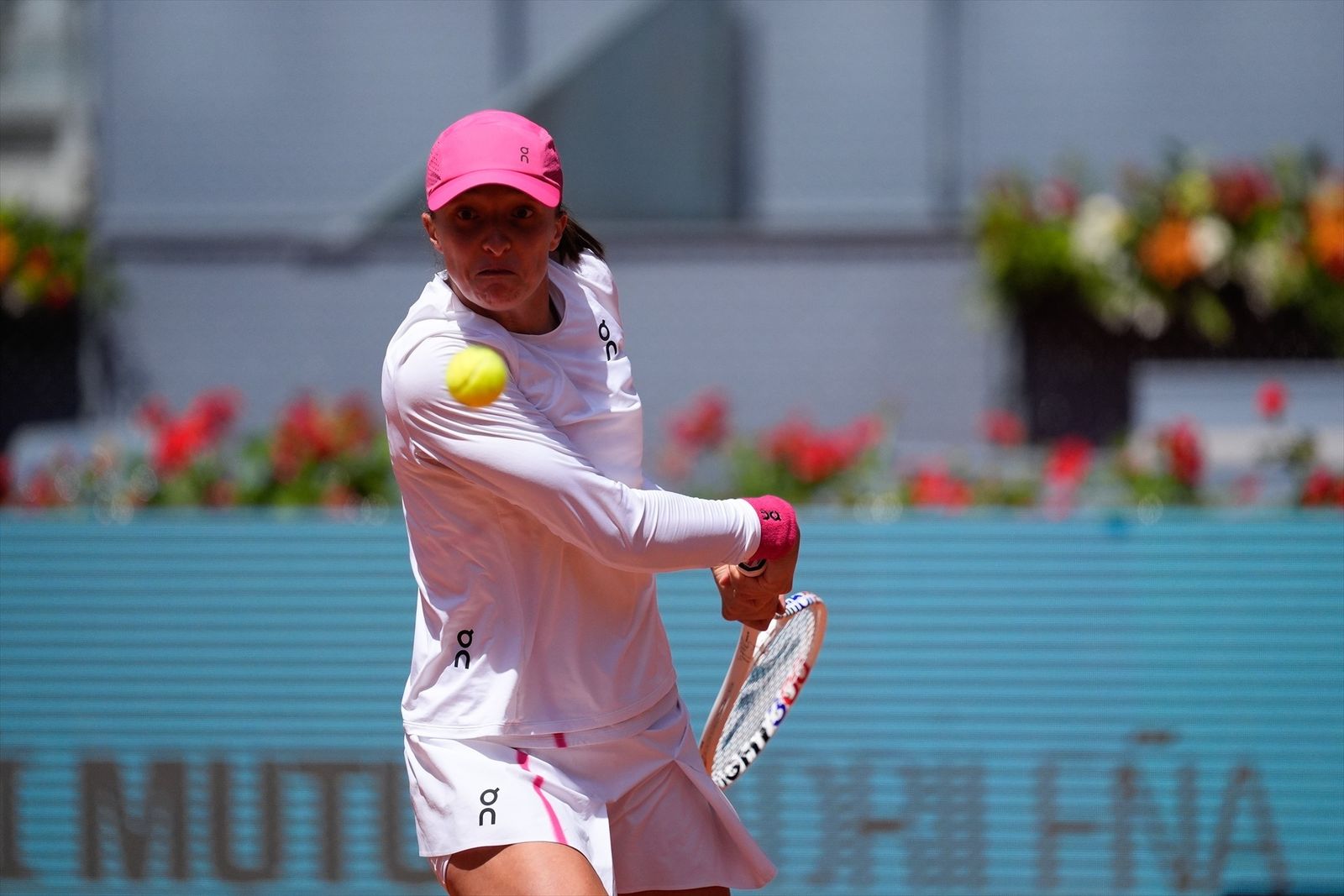 La tenista polaca Swiatek, primera finalista en Madrid