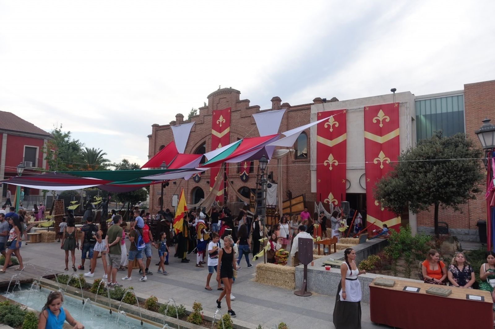 Ambiente del Real Mercado del Siglo de Oro de Navalcarnero