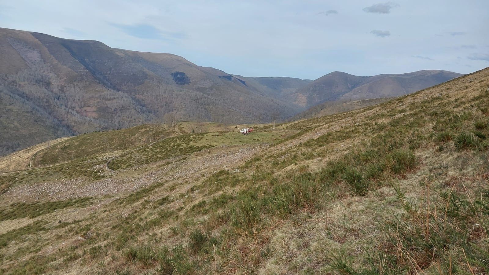 Zona de monte de Cabuérniga, en Cantabria