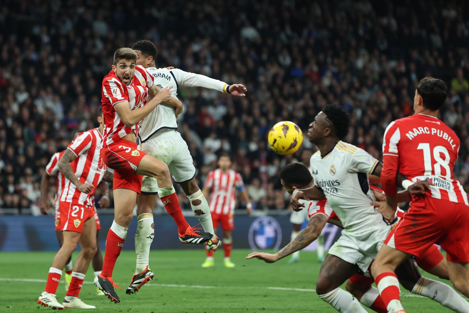 Vinícius ante el Almería