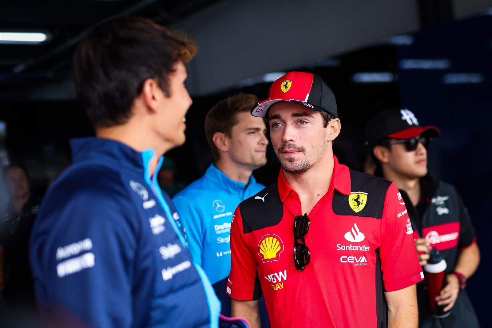 Charles Lecrerc, piloto de la escudería Ferrari