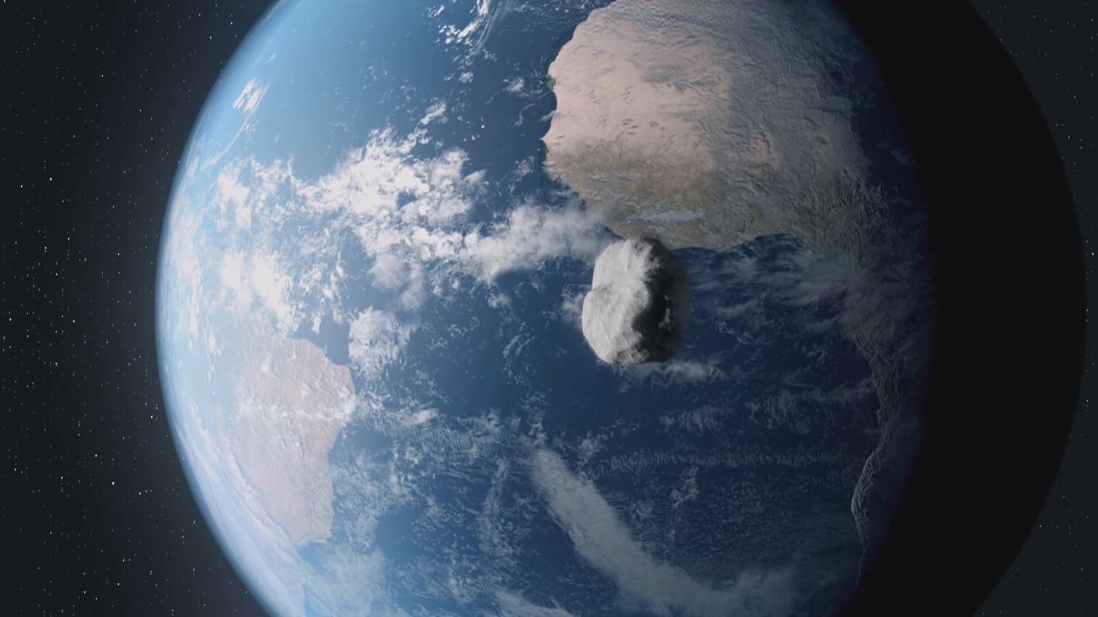 Meteorito YR24 en trayectoria a la Tierra