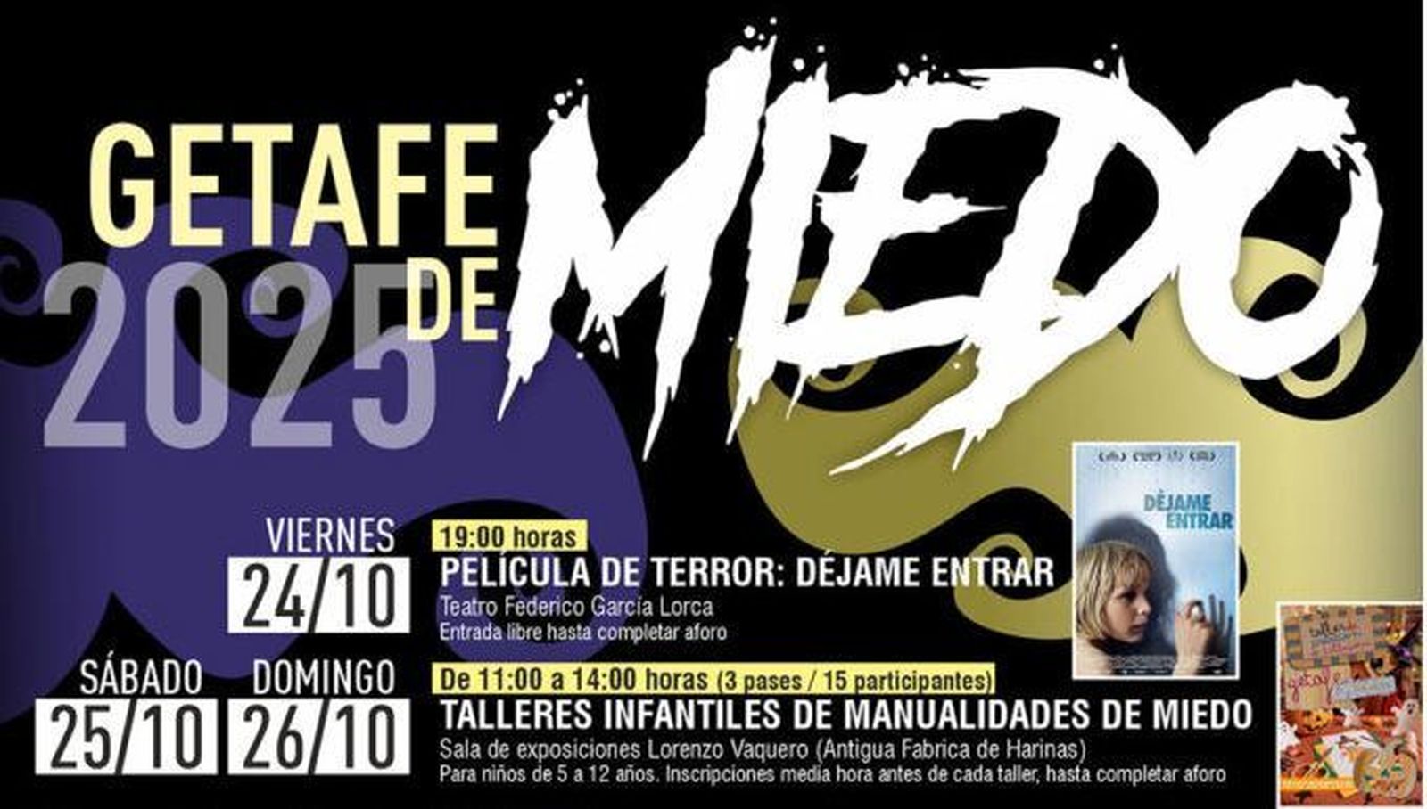'Getafe de miedo'