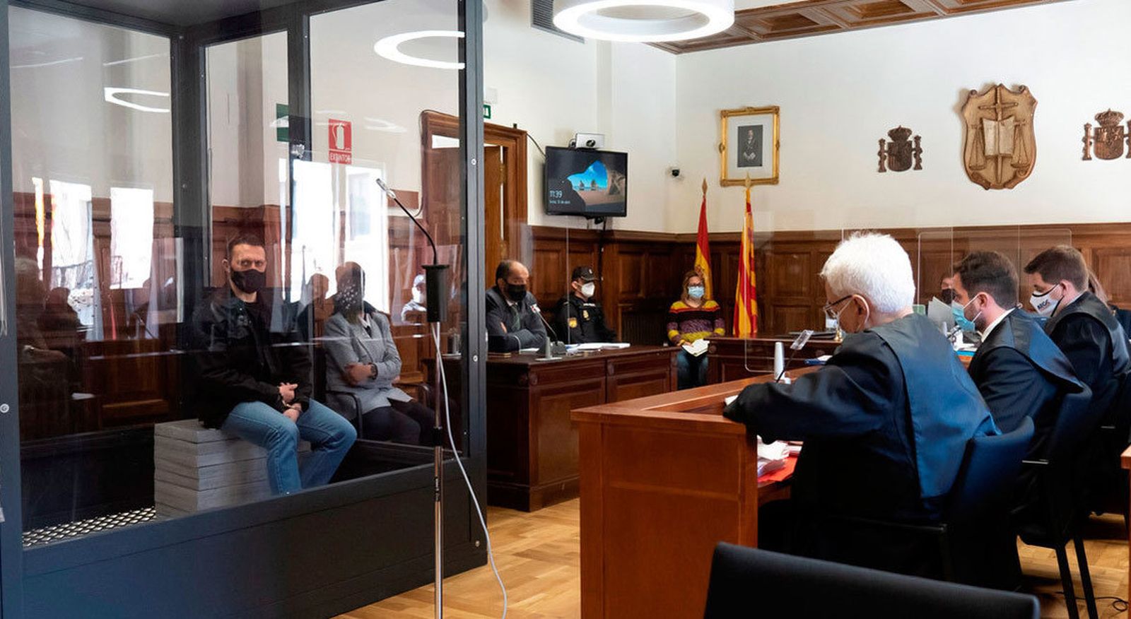 'Igor el Ruso' en el banquillo durante el juicio