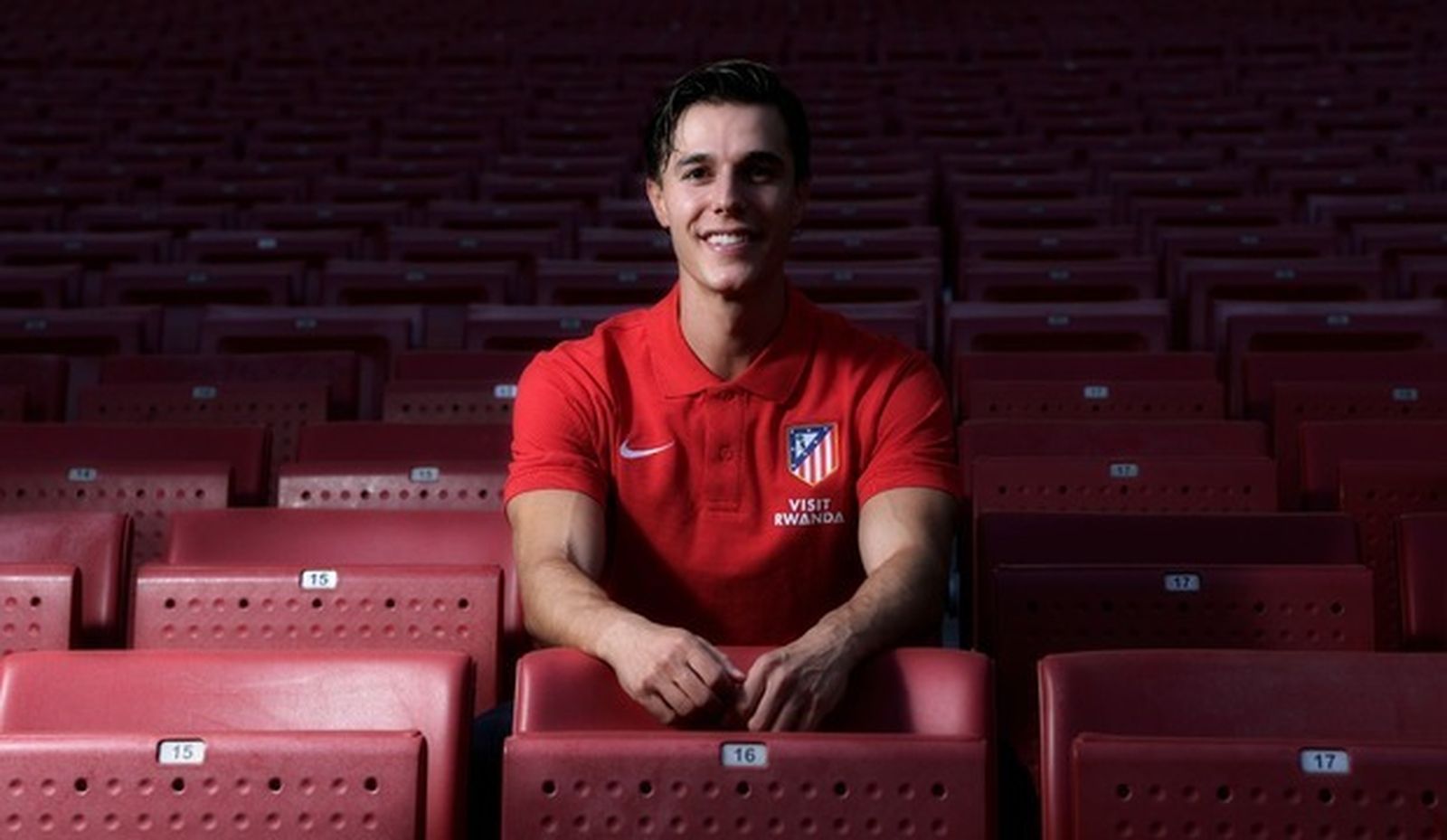 El jugador del Atlético de Madrid Arnau Ortiz