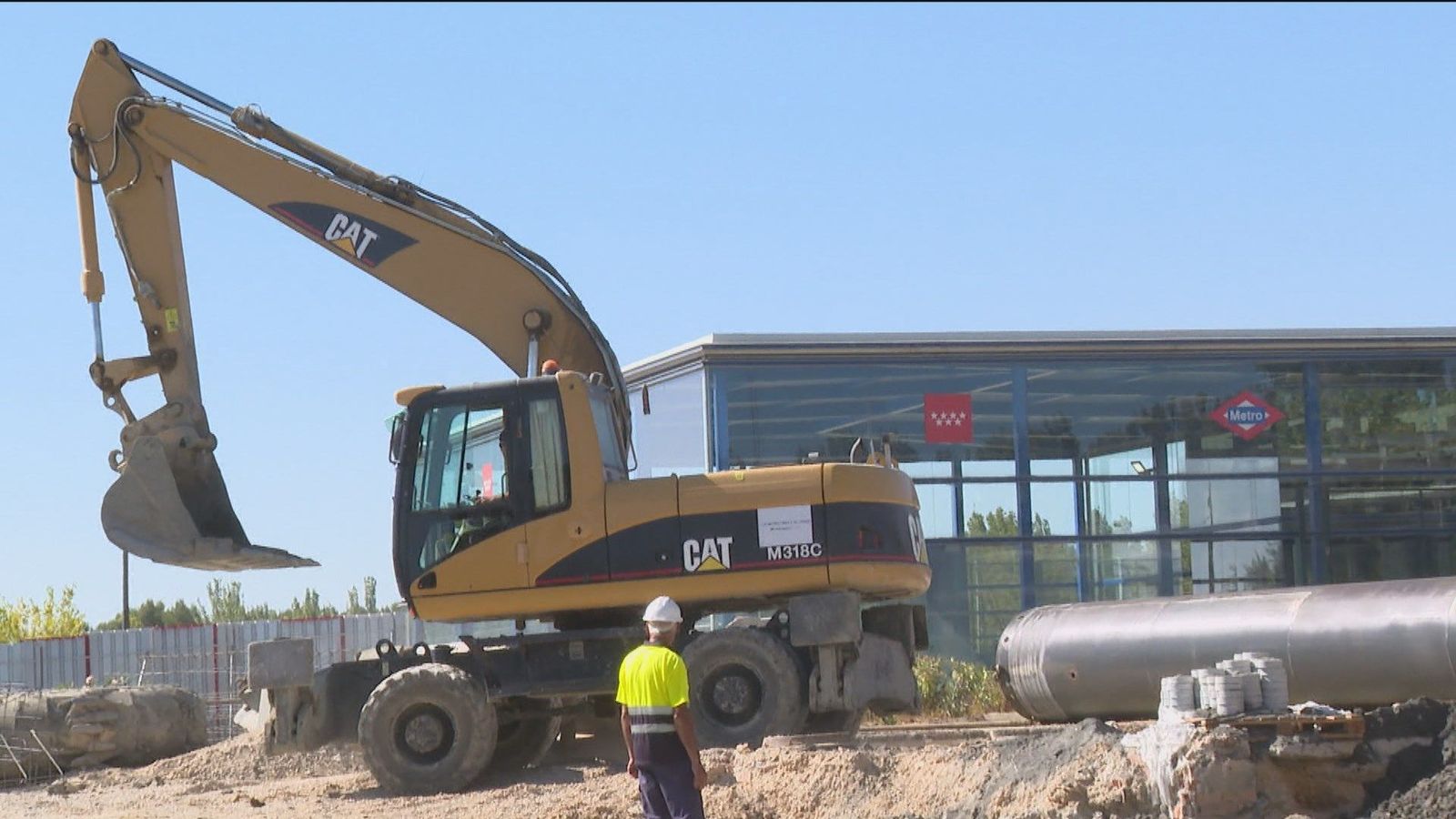 En marcha las obras de la línea 3 de metro que unirán Villaverde Alto con El Casar en Getafe