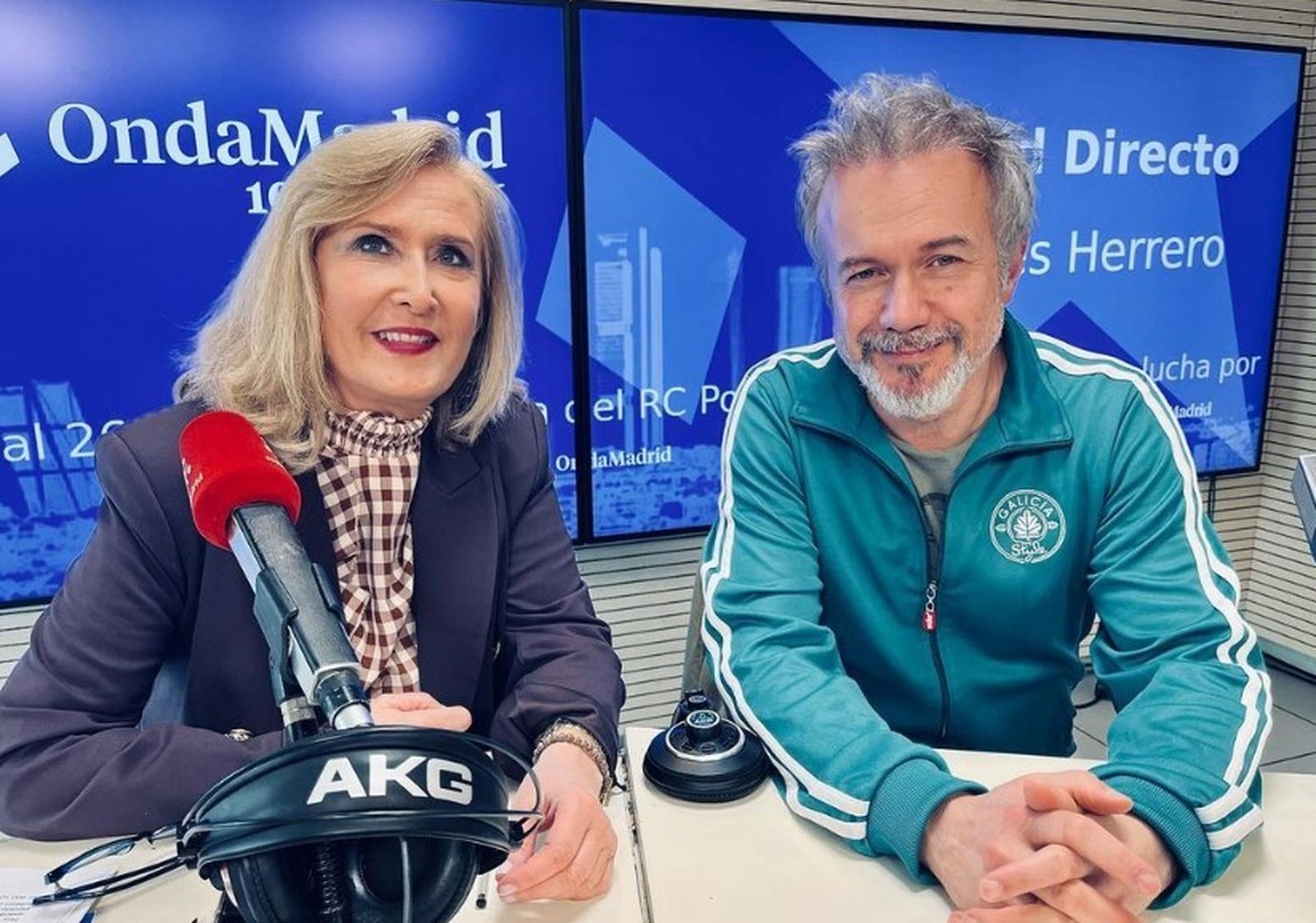 Nieves Herrero y Tristán Ulloa