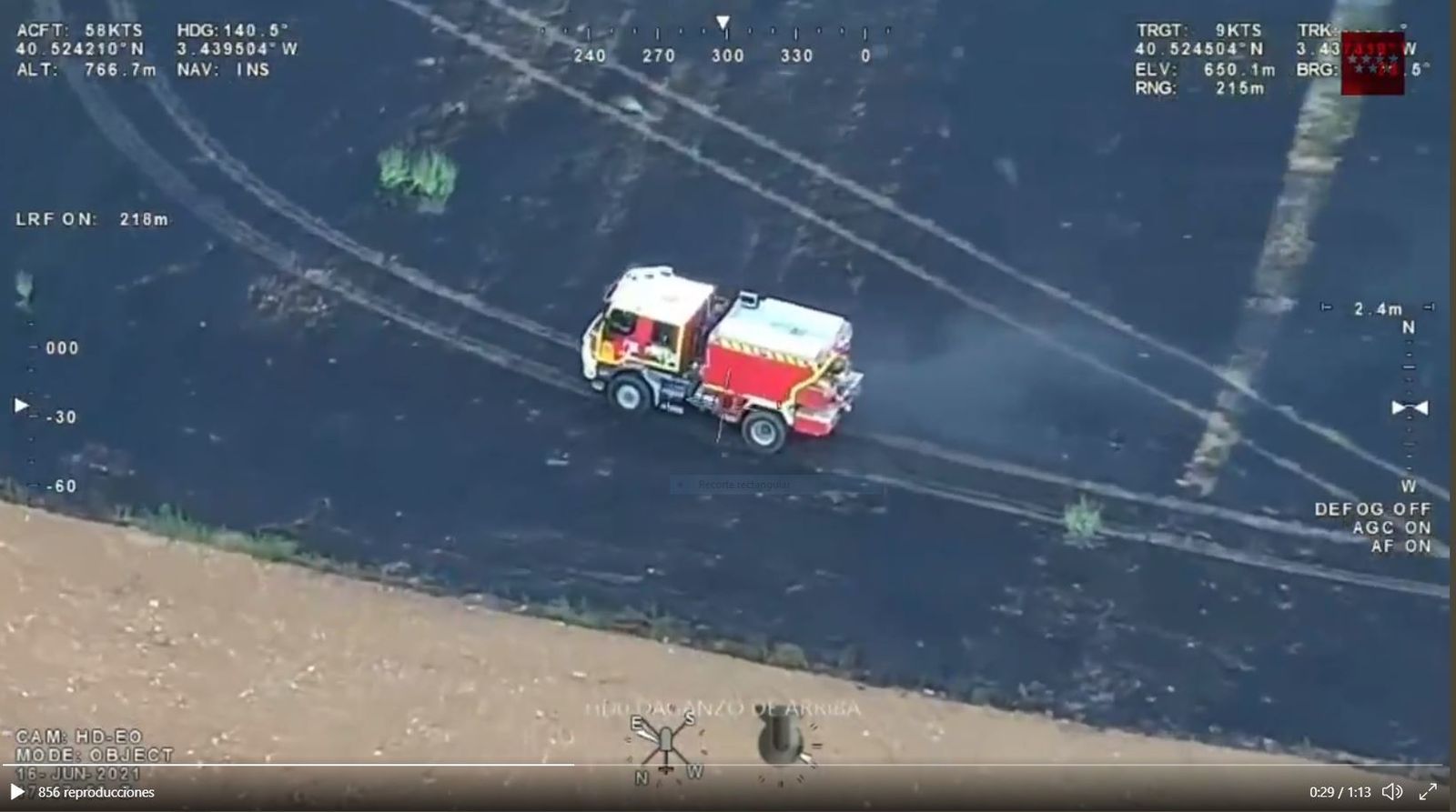 Incendio en Daganzo de Arriba