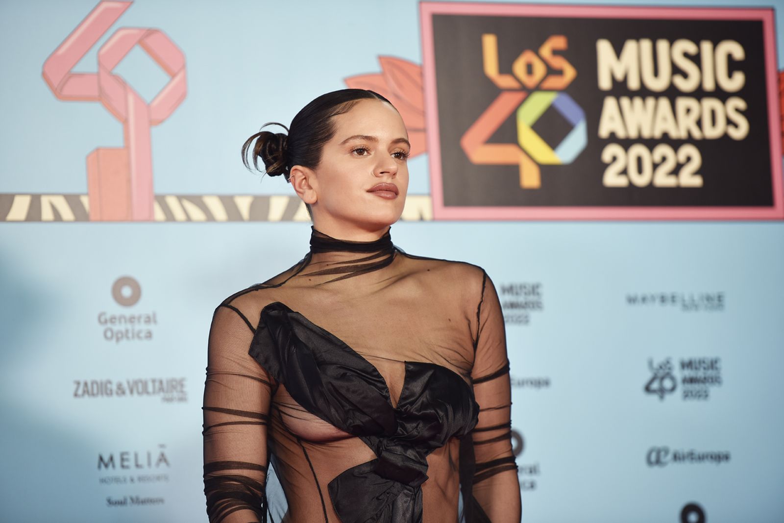 Rosalía en la gala de Los40 Music Awards 2022 a 04 de Noviembre de 2022 en Madrid