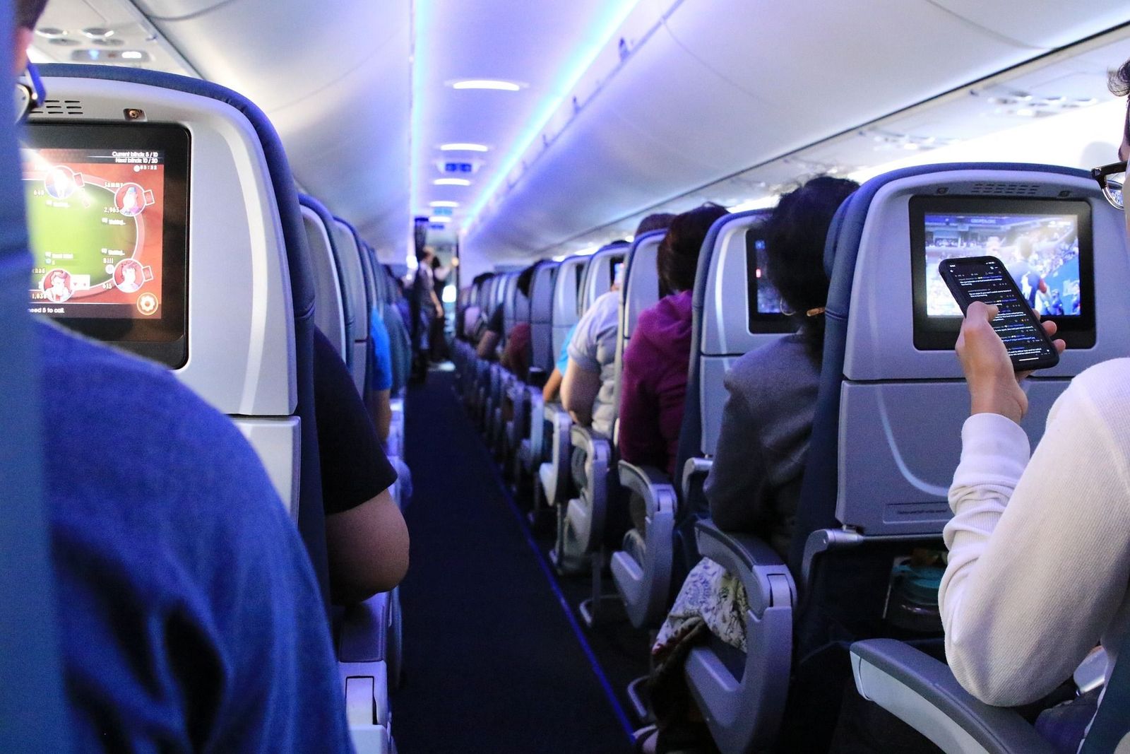 Crean una aplicación 'offline' para conocer gente en pleno vuelo