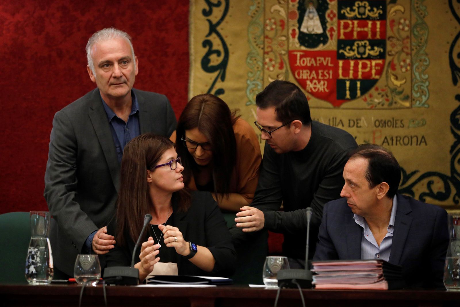 Tenso pleno en Móstoles con la cada vez más cuestionada Noelia Posse