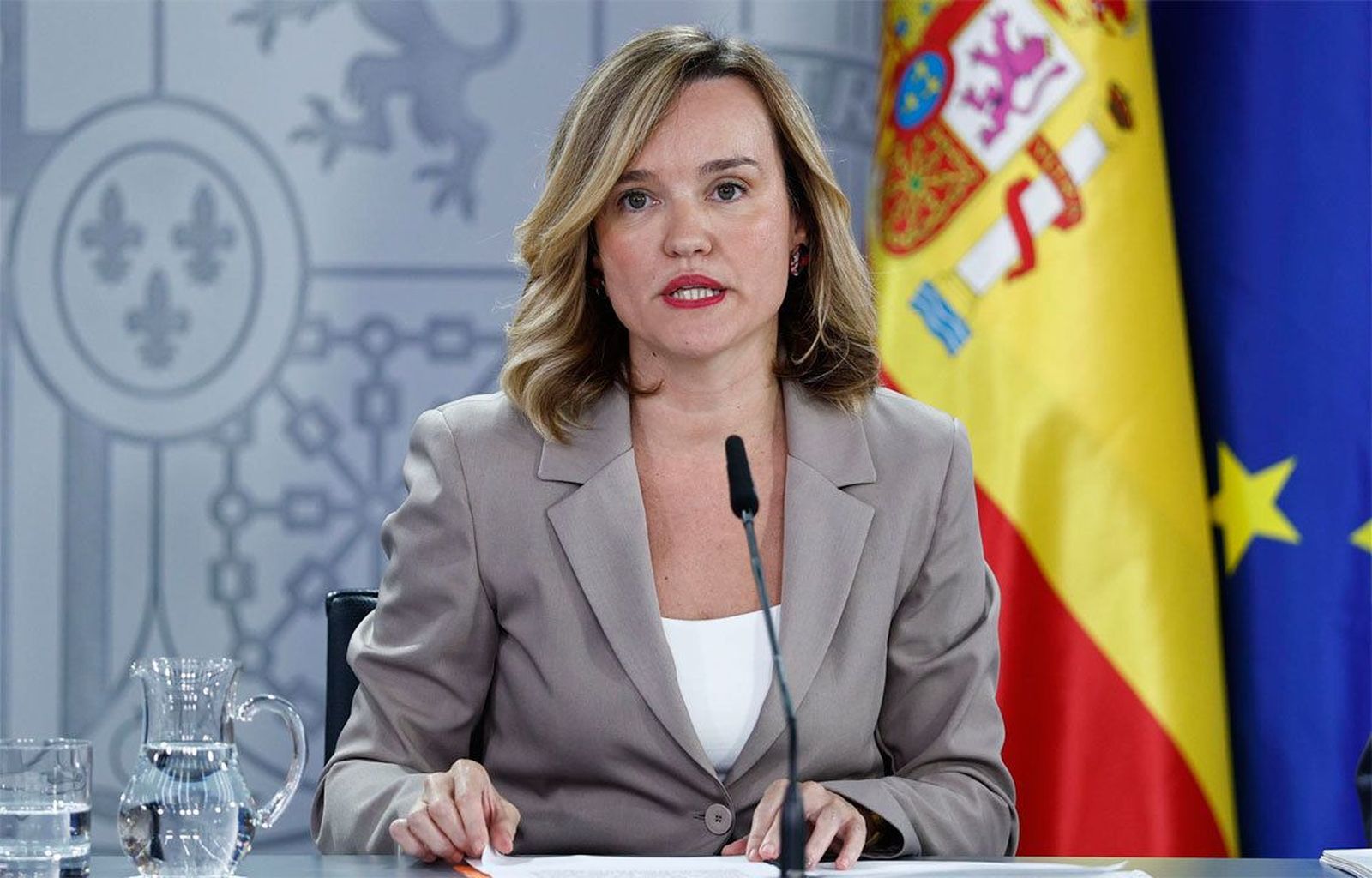 "Yo por las noches no veo ficción", asegura Alegría cuando se le pregunta por las acusaciones de Aldama